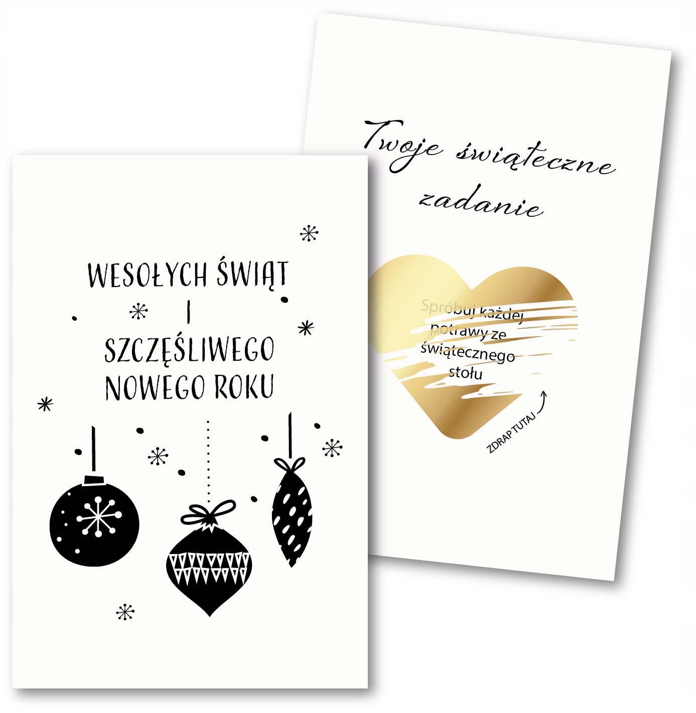 

Zdrapki świąteczne zadania na święta zabawa 10 szt