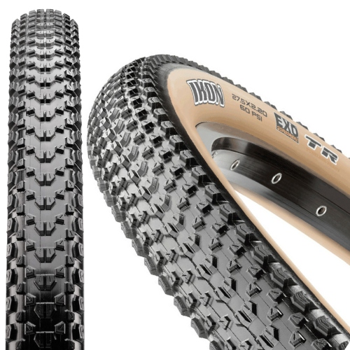 Plášť na kolo Maxxis Ikon 29x2,20 dual Exo Tr 60 tpi tanwall černá/béžová
