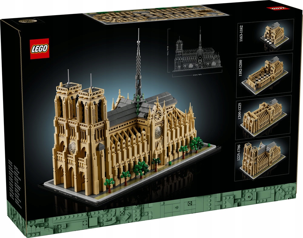 LEGO Architecture 21061 Notre-Dame w Paryżu Marka LEGO