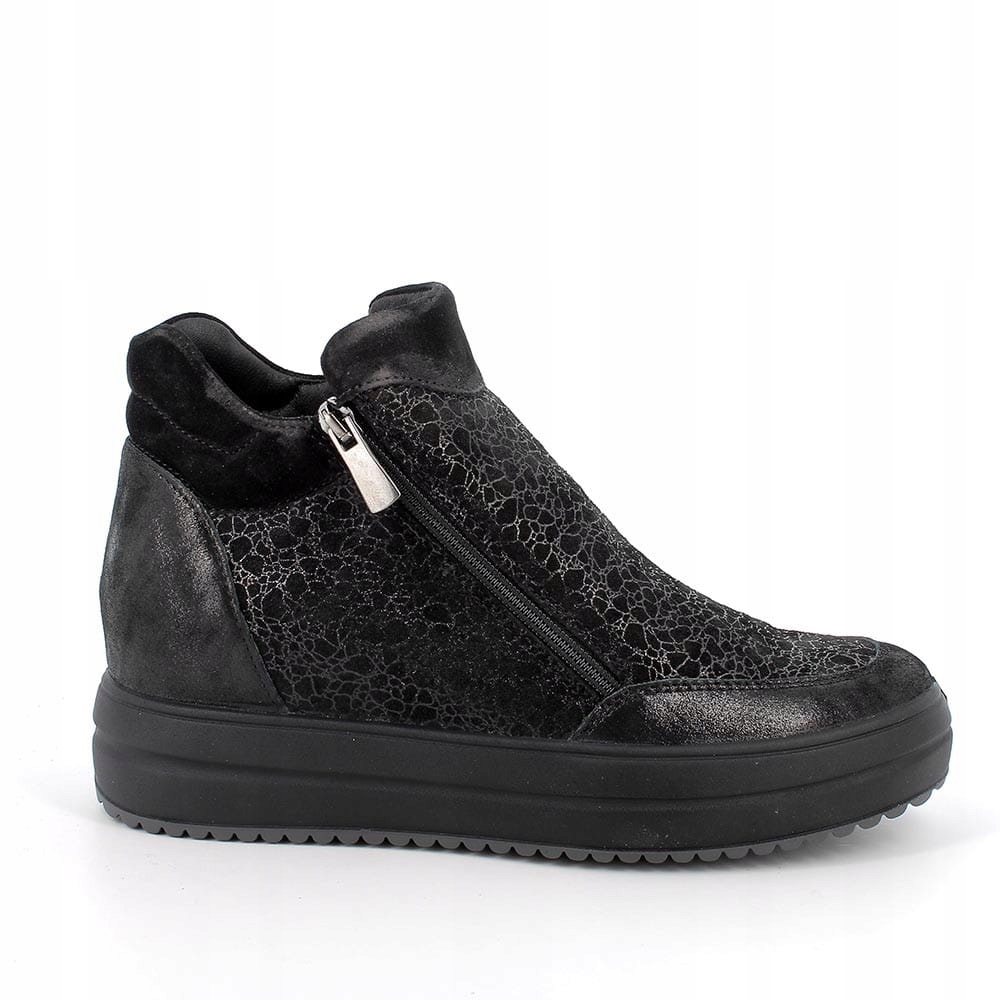 Dámské tenisky Igi&co 4658300 Cap.per.nu/scam Nero velikost 41, Černé