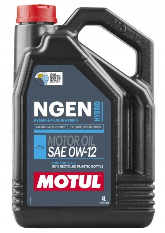 Olej Motul 0W12 4L Ngen Hybrid 0W12 Ngen Hybrid 4L