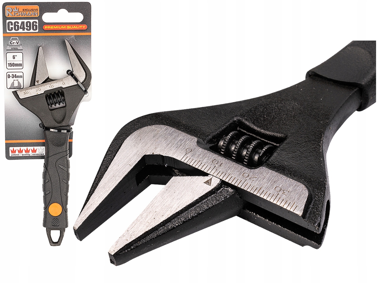 

Richmann Klucz Nastawny szwed 200mm 0-39mm C6497