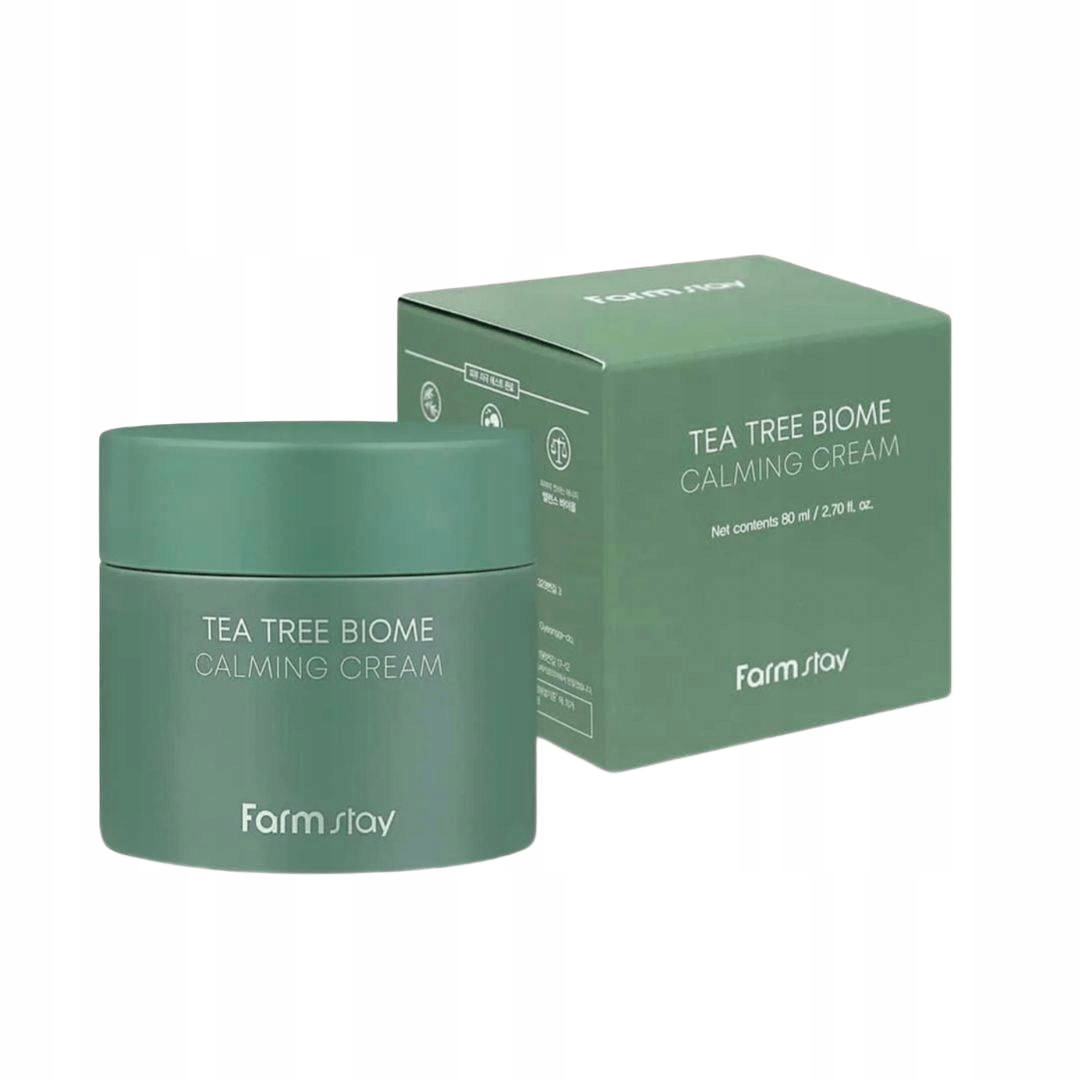 Farm Stay Tea Tree Biome Calming Cream Zklidňující krém s Tea Tree 80
