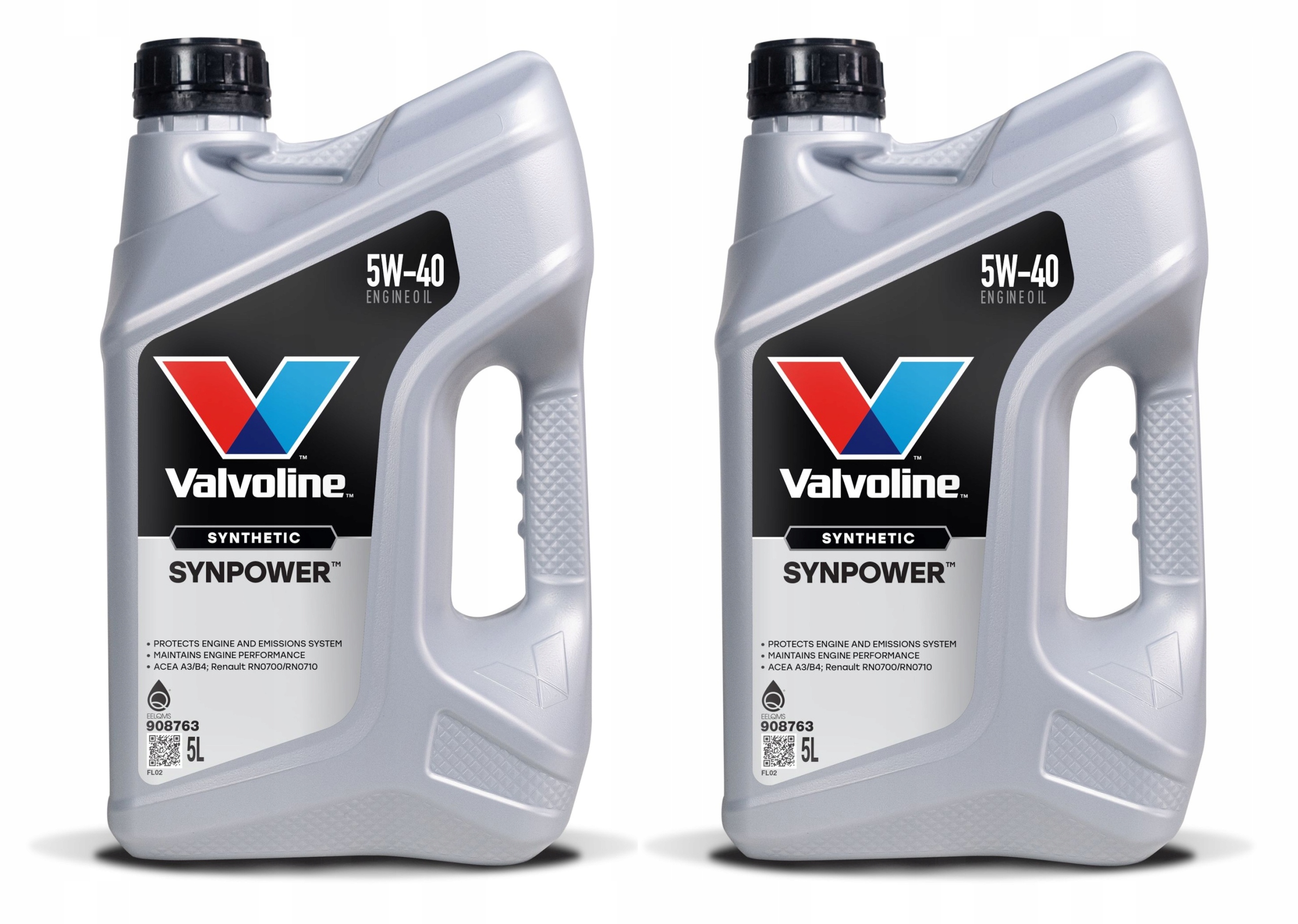 Valvoline SynPower 5W40 10L Oryginał Api Sn/cf Acea A3/B4 Nowy