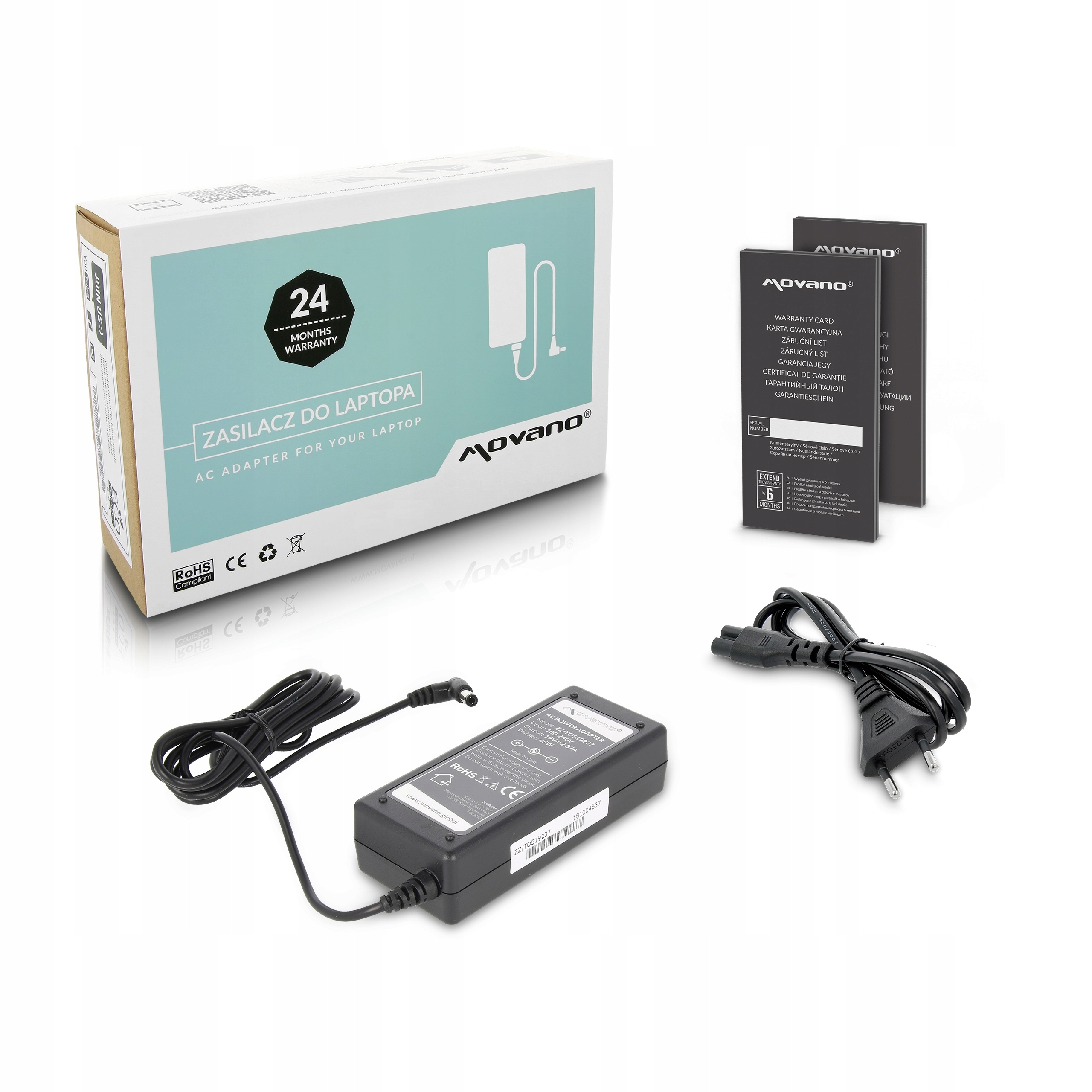 

Zasilacz Ładowarka do Asus AD883020 ADP-45AW A