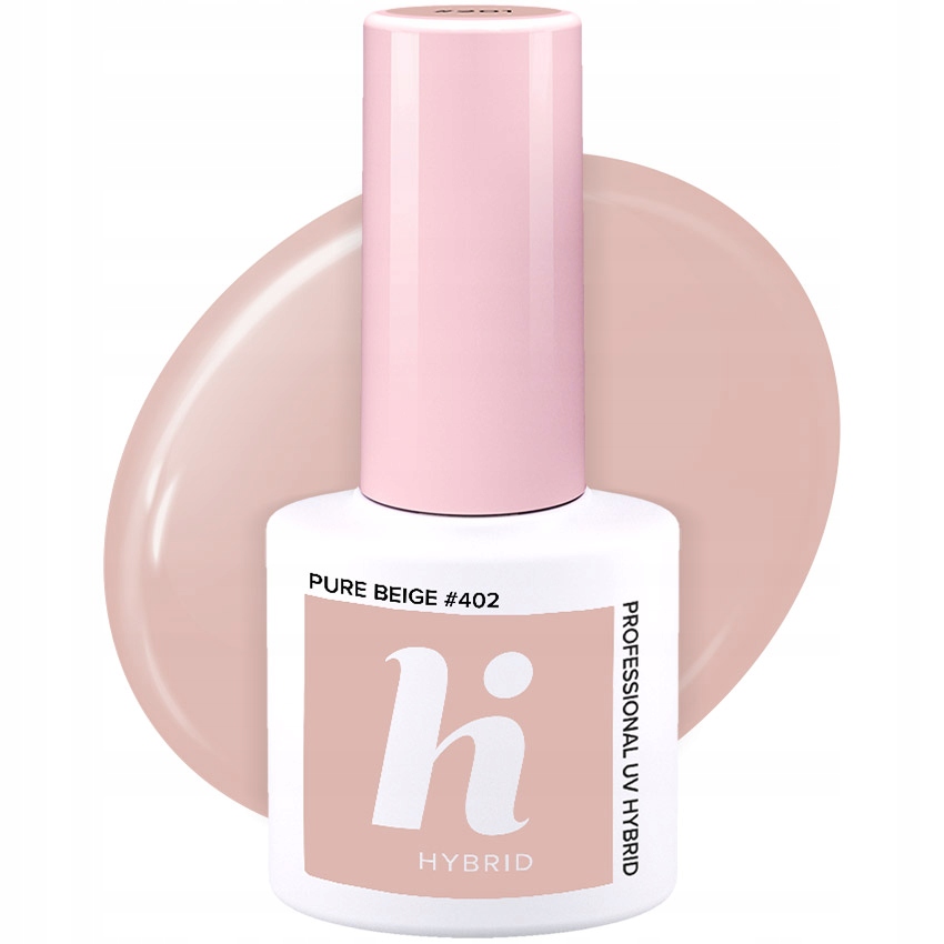 HI HYBRID LAKIER HYBRYDOWY 402 PURE BEIGE 5ml