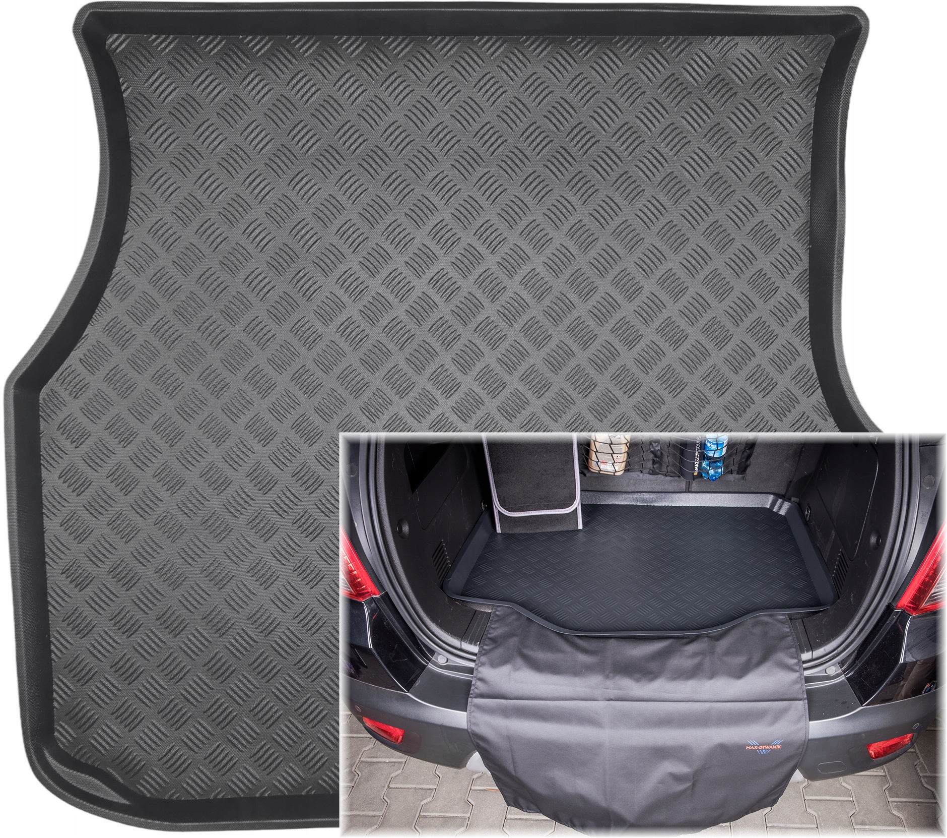 Volkswagen Passat V B3/B4 kombi od roku 1996-2005, rohož kryt nárazníku