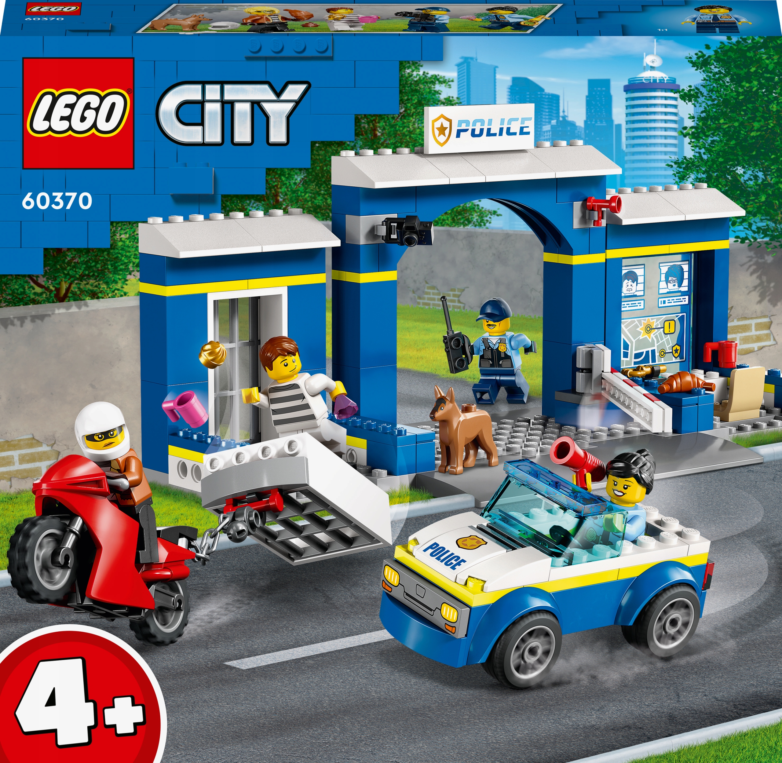 

Lego City Posterunek policji pościg 60370