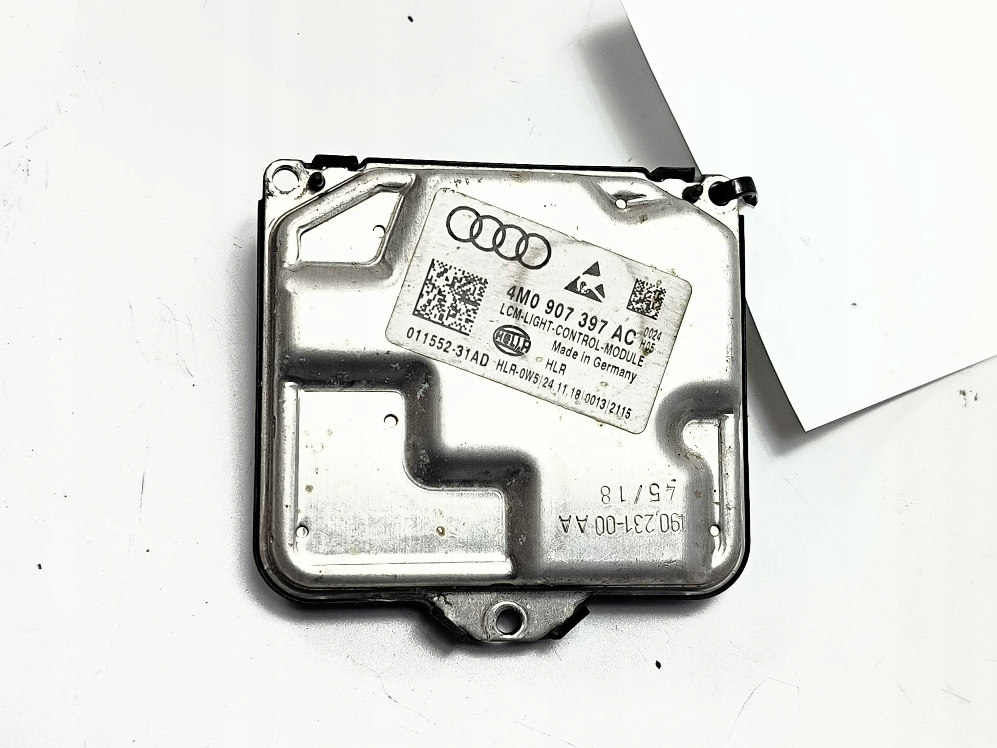 control unit 4M0907397AC AUDI A4 B9 S-LINE