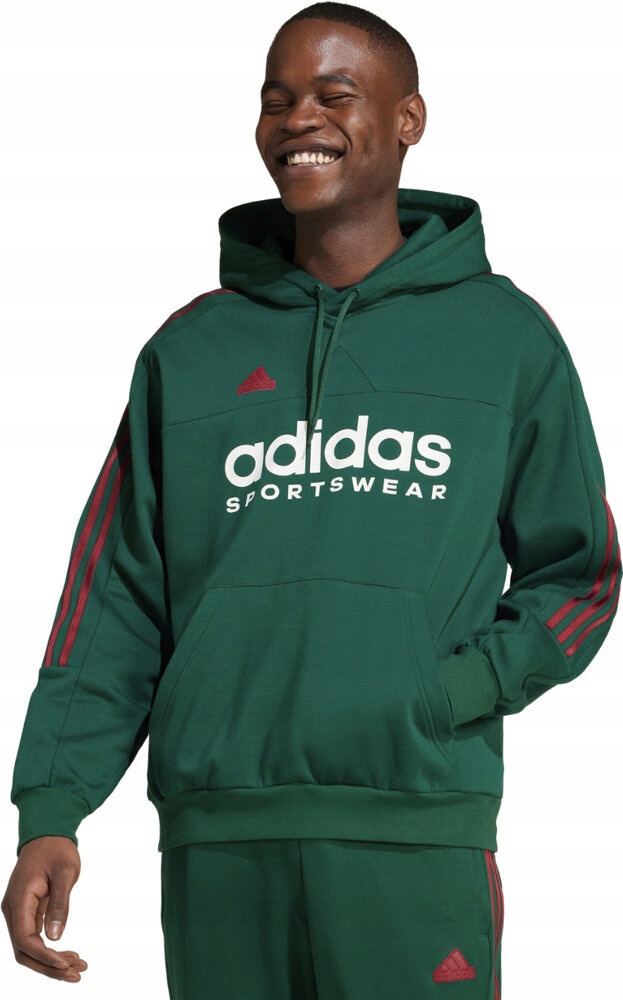 Pánská Mikina Adidas House Of Tiro Nations Pack Zelená IY4521 velikost S