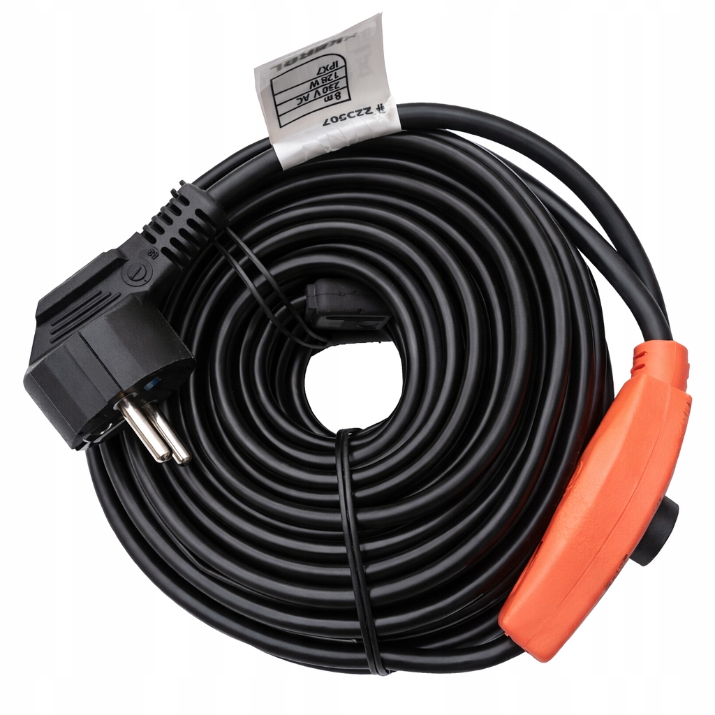 Topný Kabel 128 W Topný Kabel 8 m s termostatem