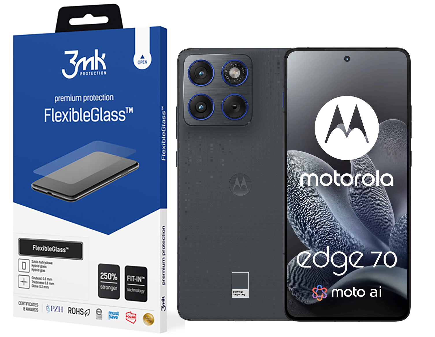Hybridné sklo Flexibleglass 3MK pre Motorola Edge 70