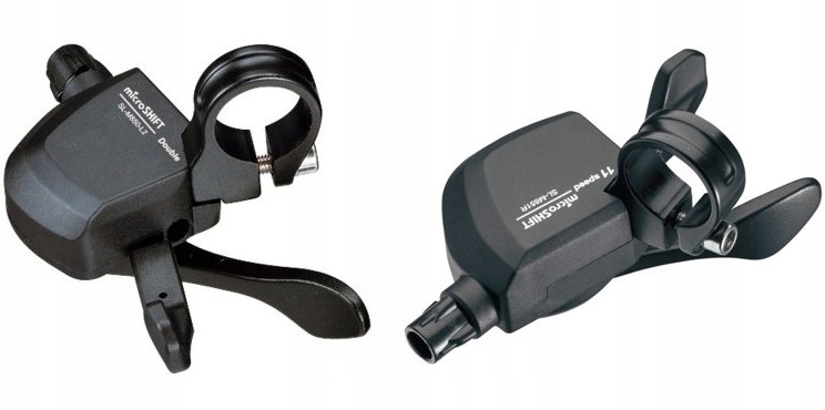 Manžety Microshift Xle Xpress 11 řadové (2x11) kompatibilní s Shimano