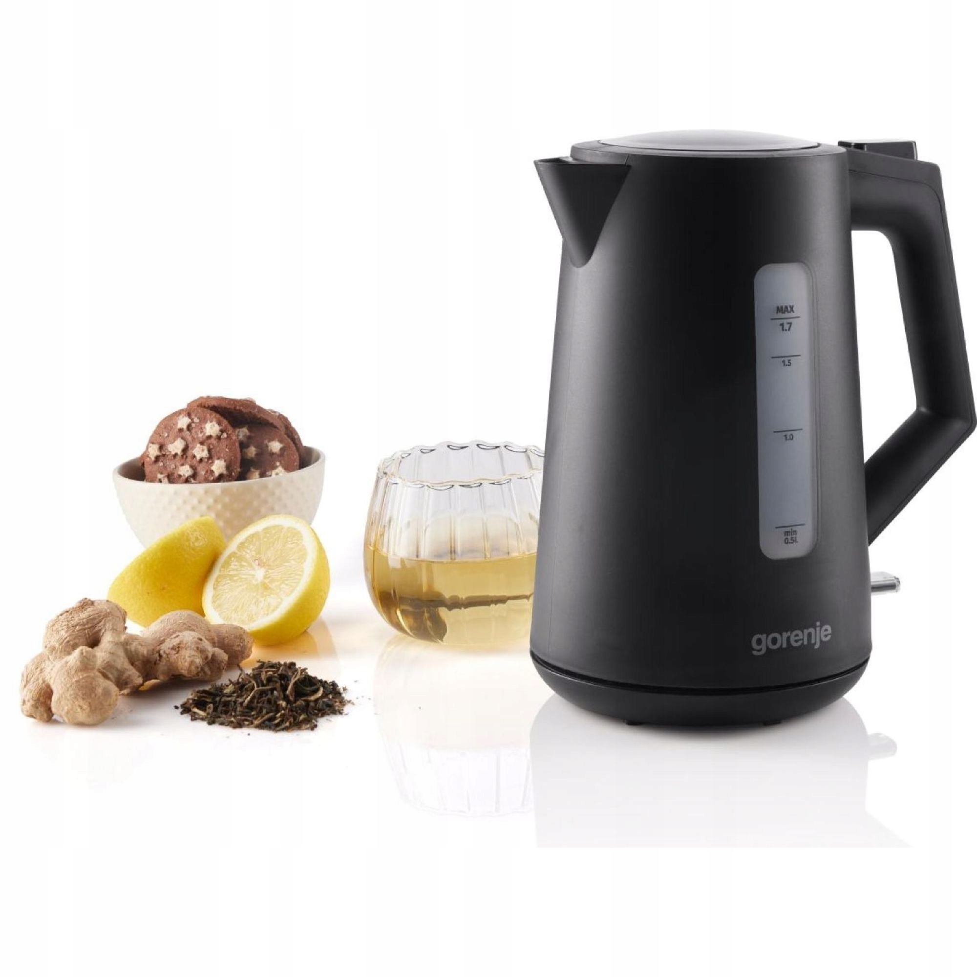 Czajnik elektryczny Gorenje K17OPB 2200W 1,7L Czarny