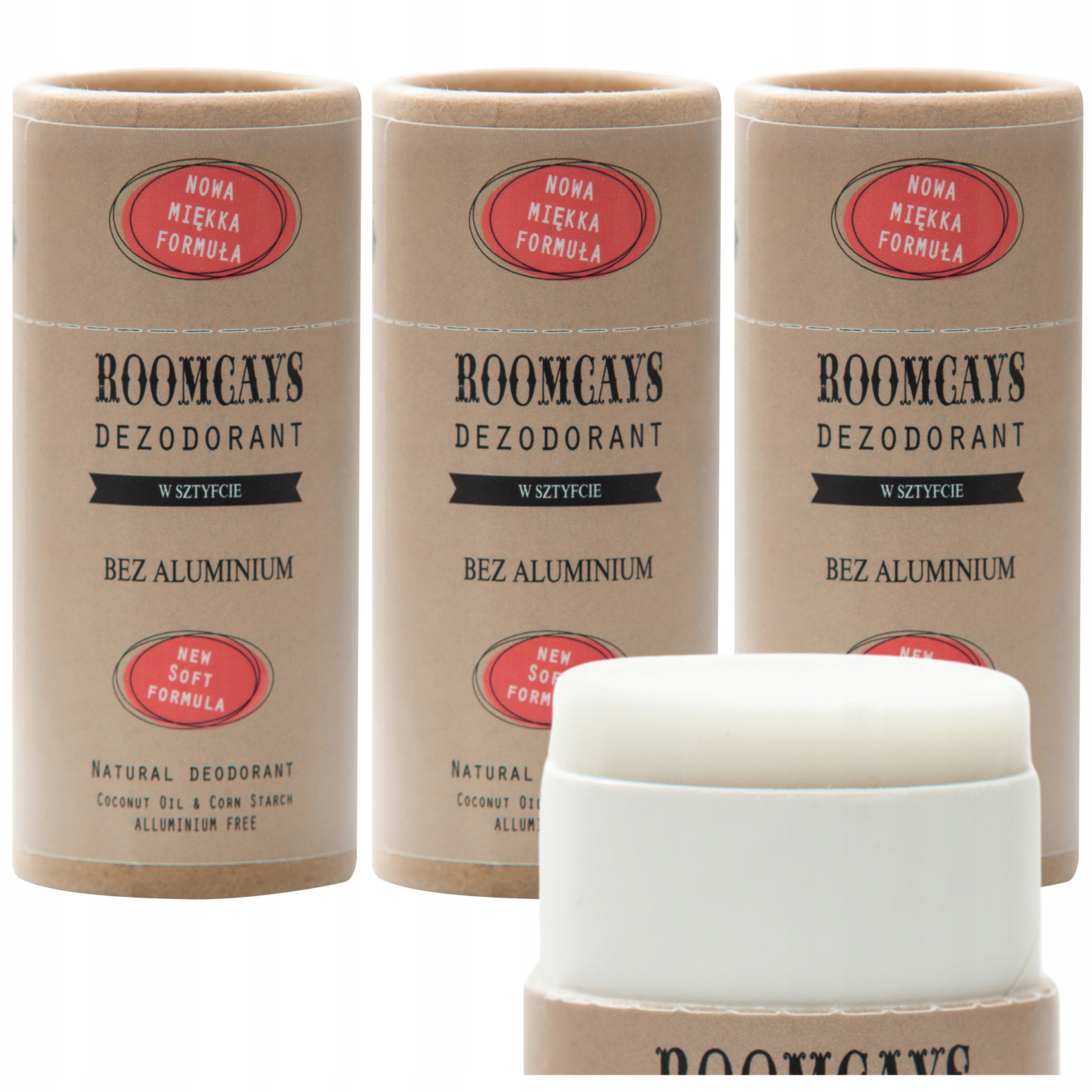 Pánský Deodorant V Tužce Přírodní Bez Hliníku Roomcays 65 g
