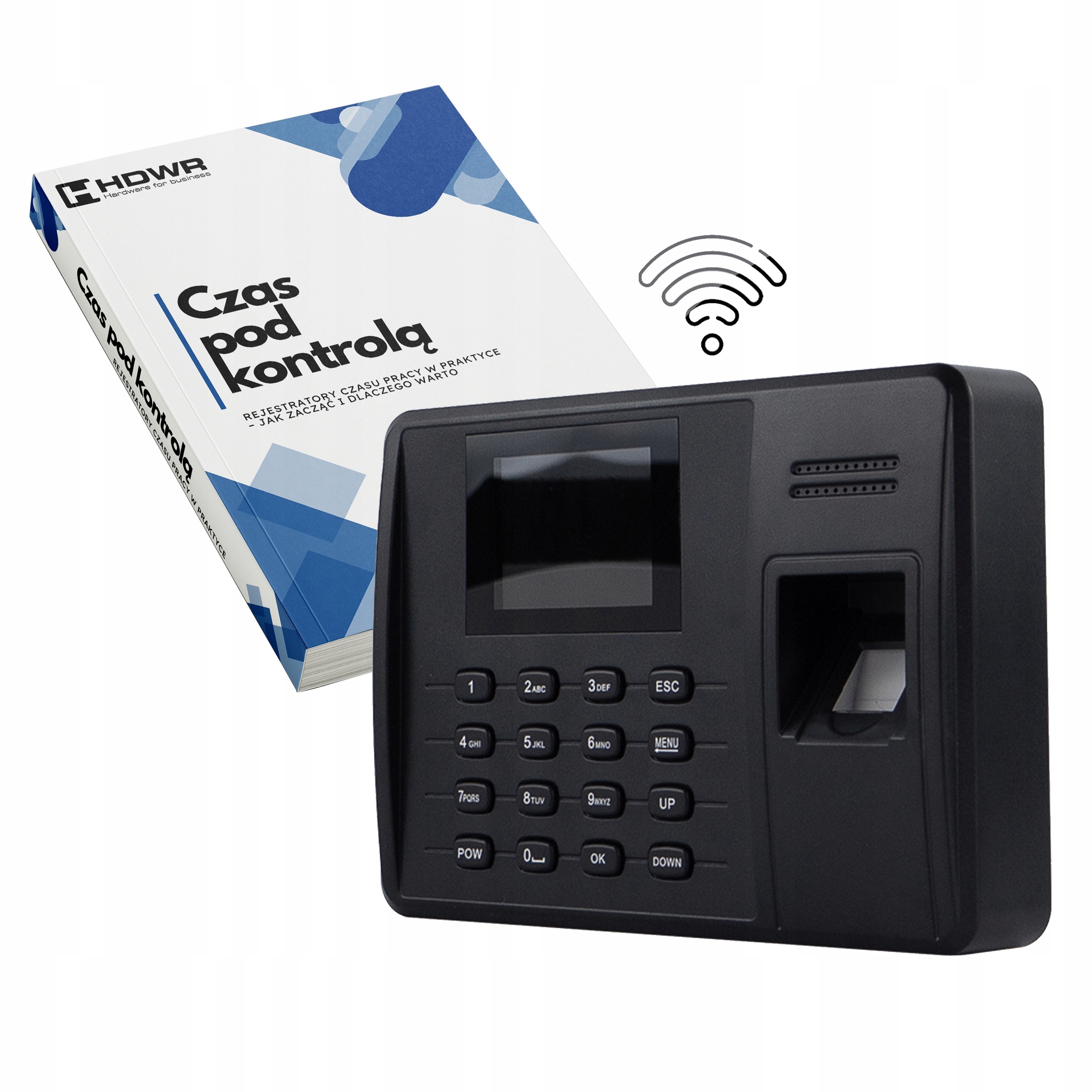 Rejestrator Czasu Pracy Rfid Wifi Web Odcisk Palca Karta Ebook