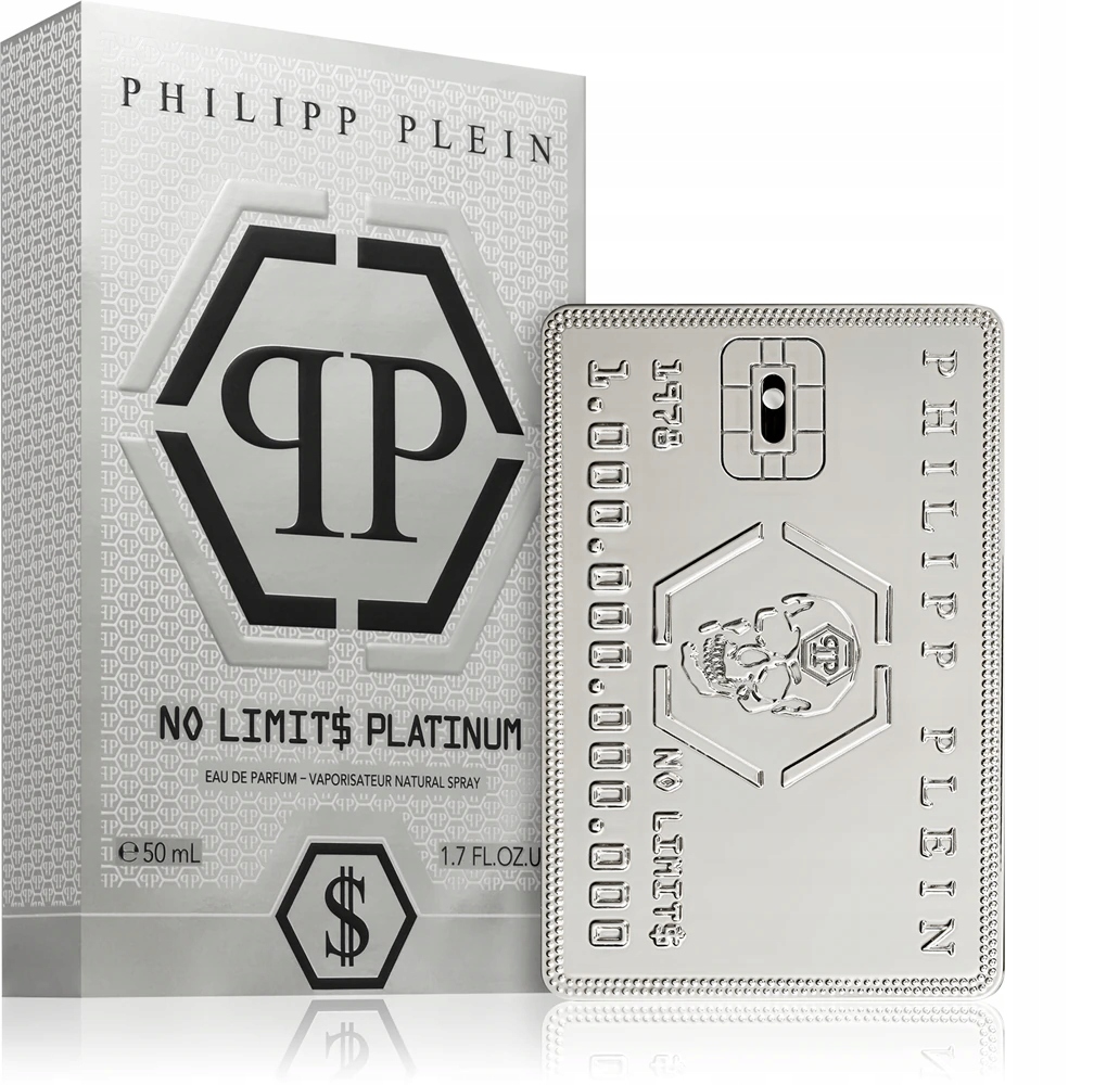 Philipp Plein No Limits Platinum parfémovaná voda 50 ml