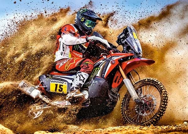 

Puzzle Układanka Motor Motocross 8+ 300 El.