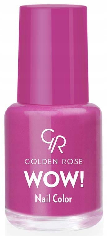 Lakier do paznokci Golden Rose 6ml WOW trwały 24