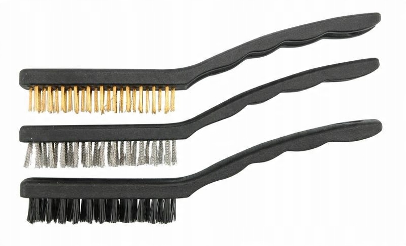 

Vorel Zestaw Szczotek Drucianych 3 Sztuki 230MM