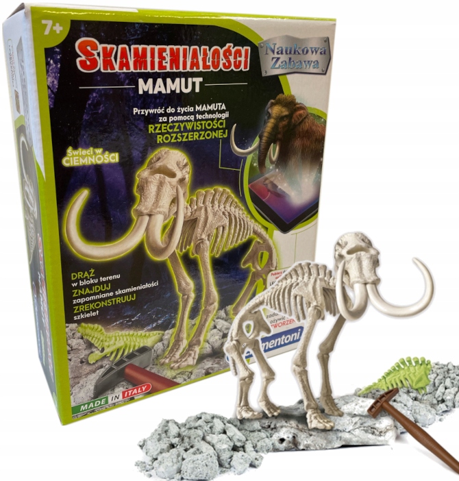 

Clementoni Dinozaur Skamieniałości Mamut- 60890