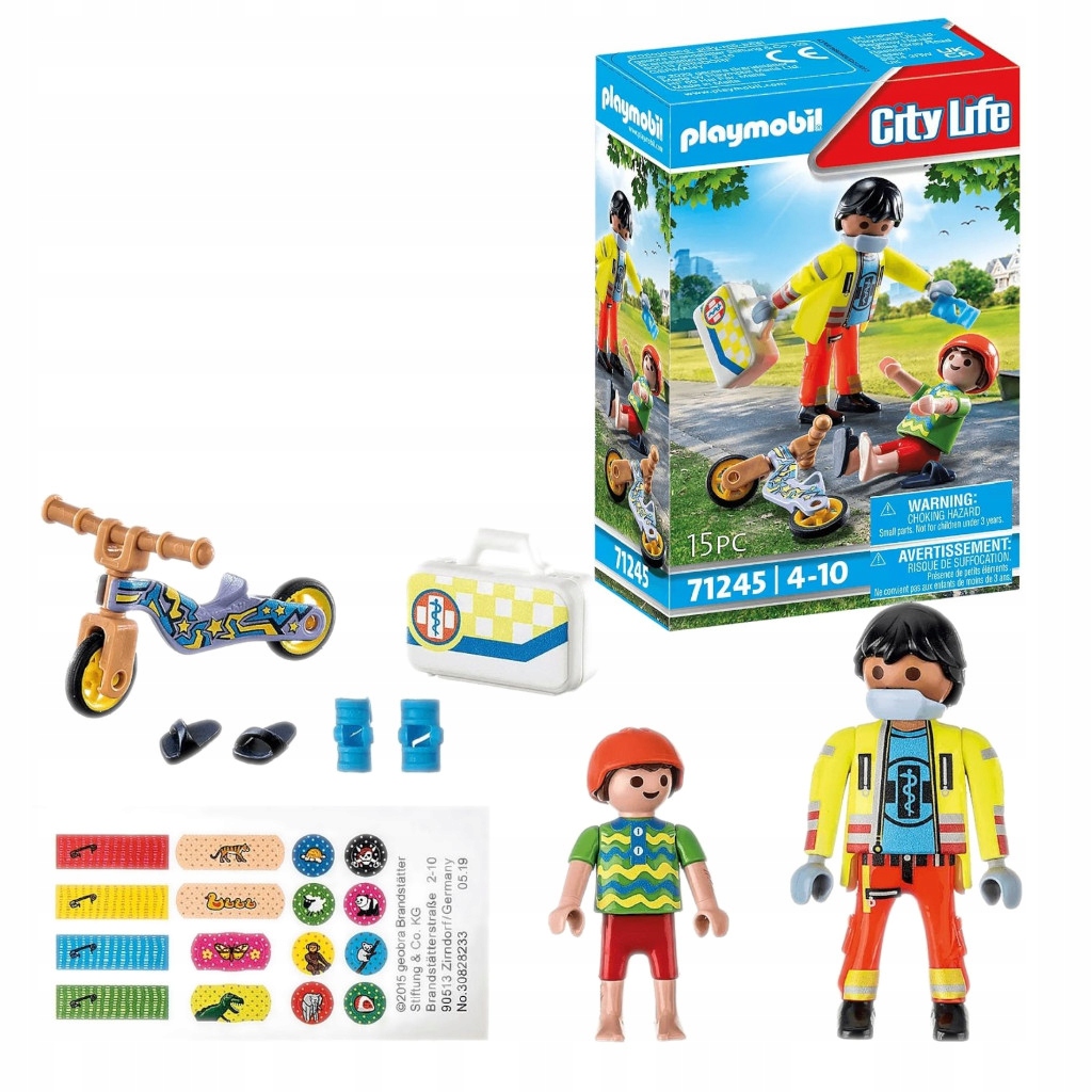 

Playmobil 71245 Sanitariusz z pacjentem