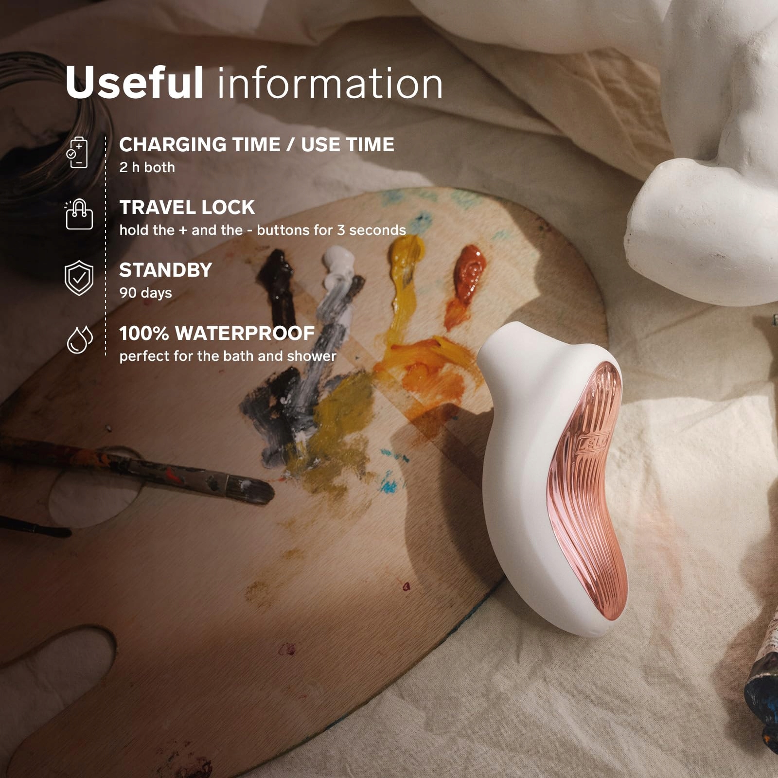 LELO SONA 3 Wibrator Dla Kobiet Z Bluetooth Klitoris Stymulator Fioletowy — miniatura 5