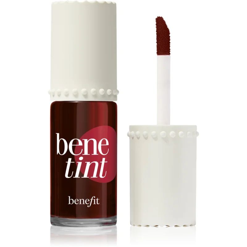 Benefit Tekutá rtěnka a tvářenka Benetint (lip+cheek Dark Cherry) 6 ML