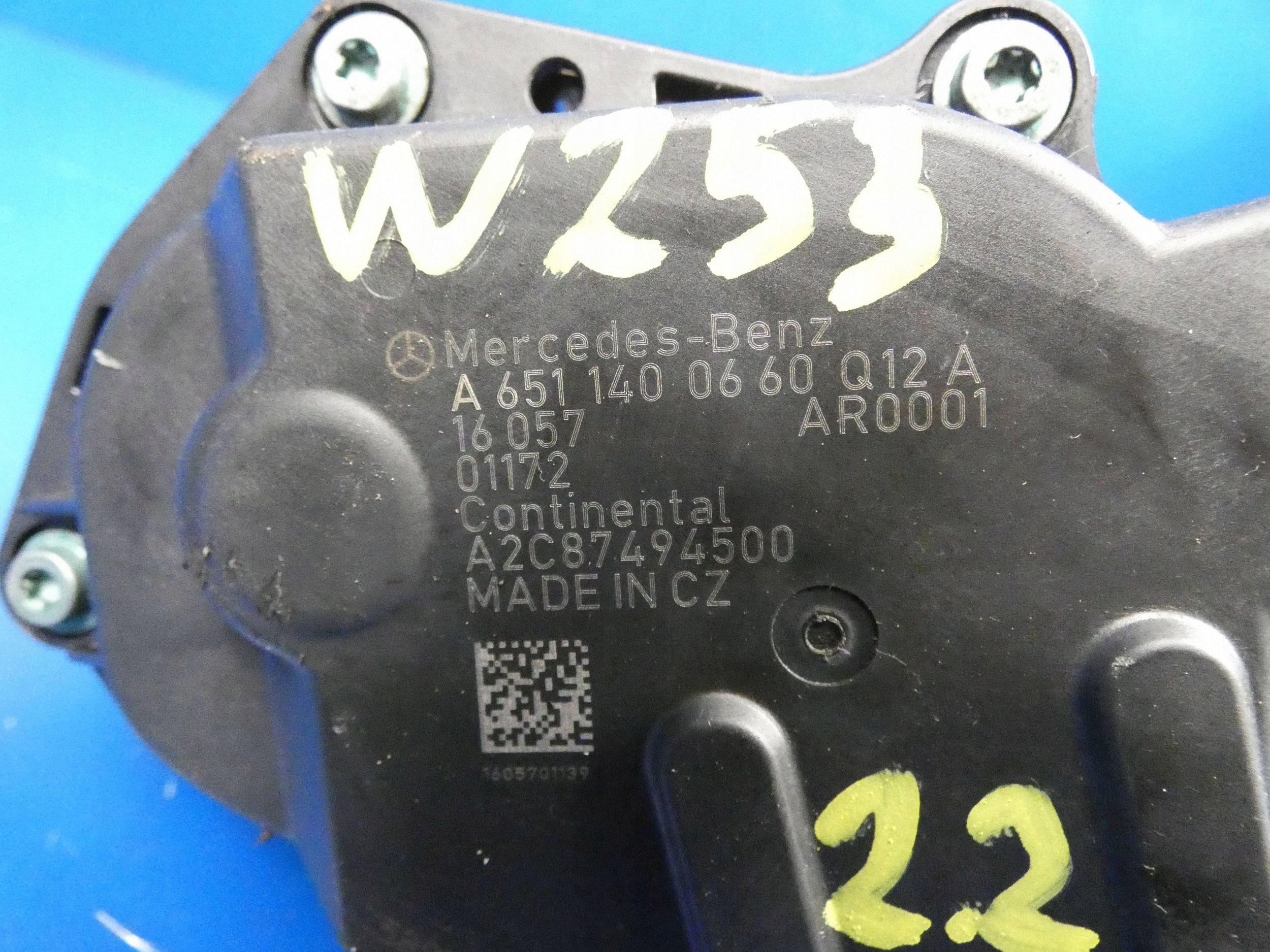AGR-Ventil Mercedes-Benz GLC X253 C253 A6511400660