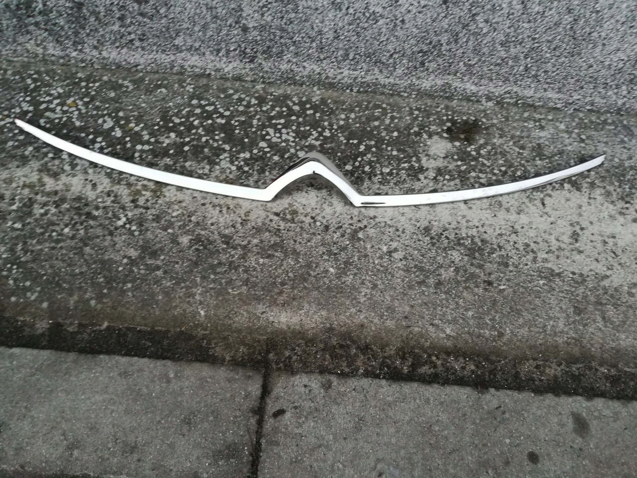 CITROEN C4 GRAND PICASSO II 2 CHROM НИЖНЕЕ БАМПЕРА ОРИГИНАЛ Aa36435923