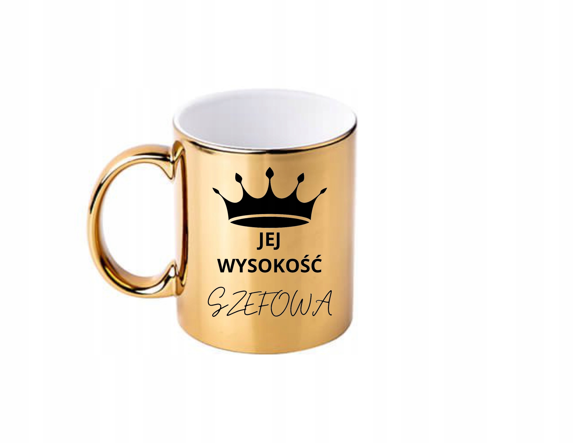 

Kubek dla Szefowej Złoty