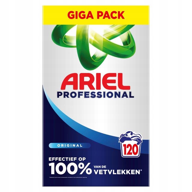 Ariel Professional Pravidelný prášek na praní – 6,6 kg – 120 praní
