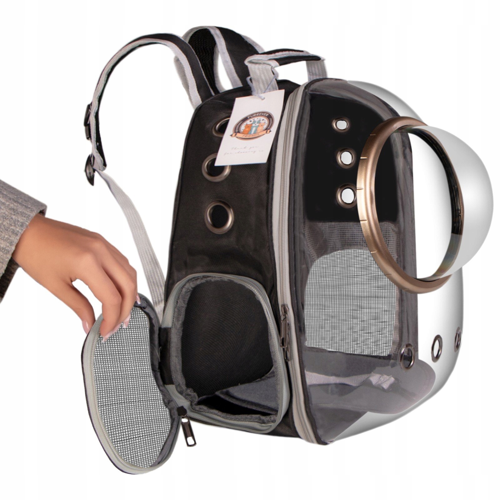 Batoh Pro Kočky Přepravka A Psa, Odvětraná Taška, Pohodlné Cestování