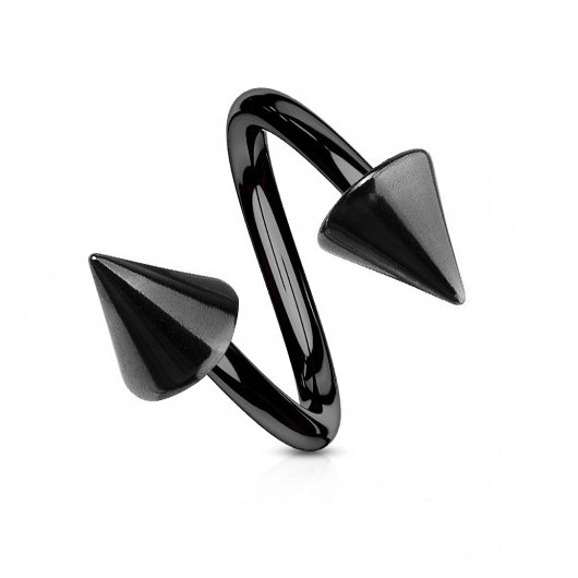 

Twister ze stożkami Kolorowy 1,2/10/4 czarny