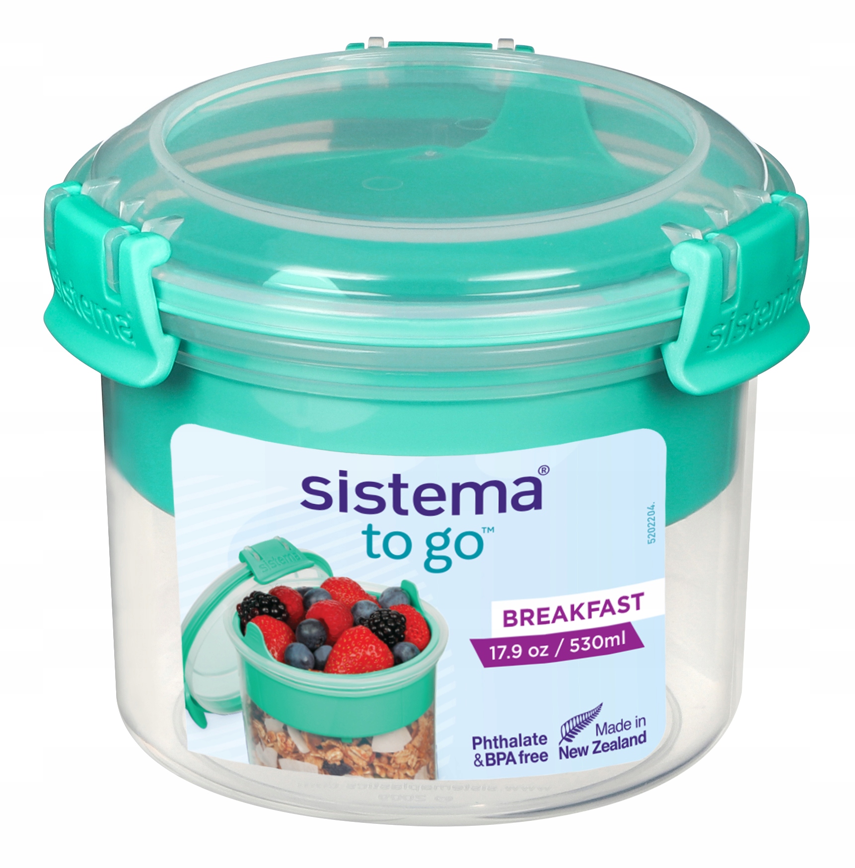 

Sistema lunchbox śniadanie fit 530ml łyżeczka