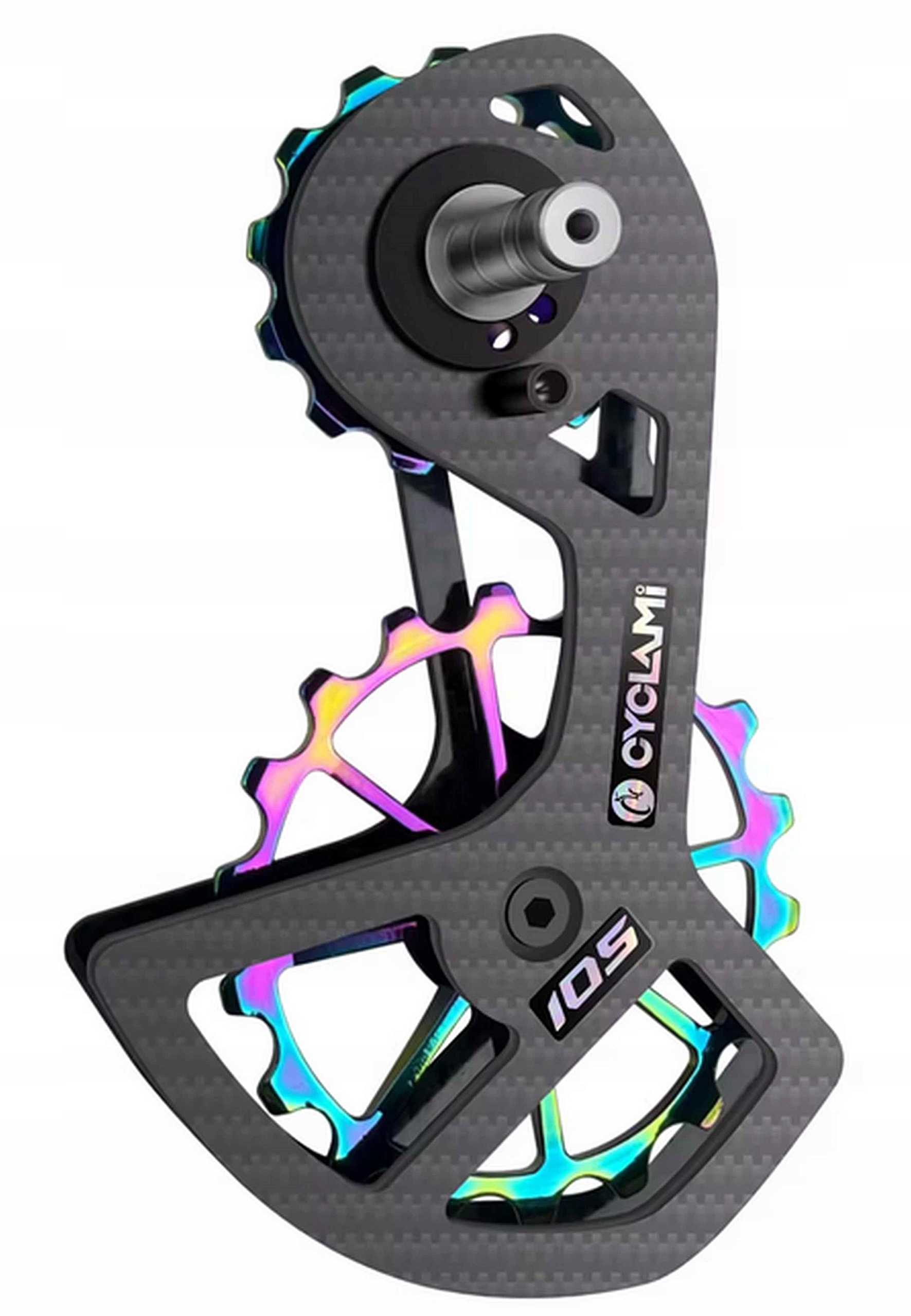 Cyclami Ut Karbonový vozík Přehazovačky Ut Keramická kolečka Ložiska 75g