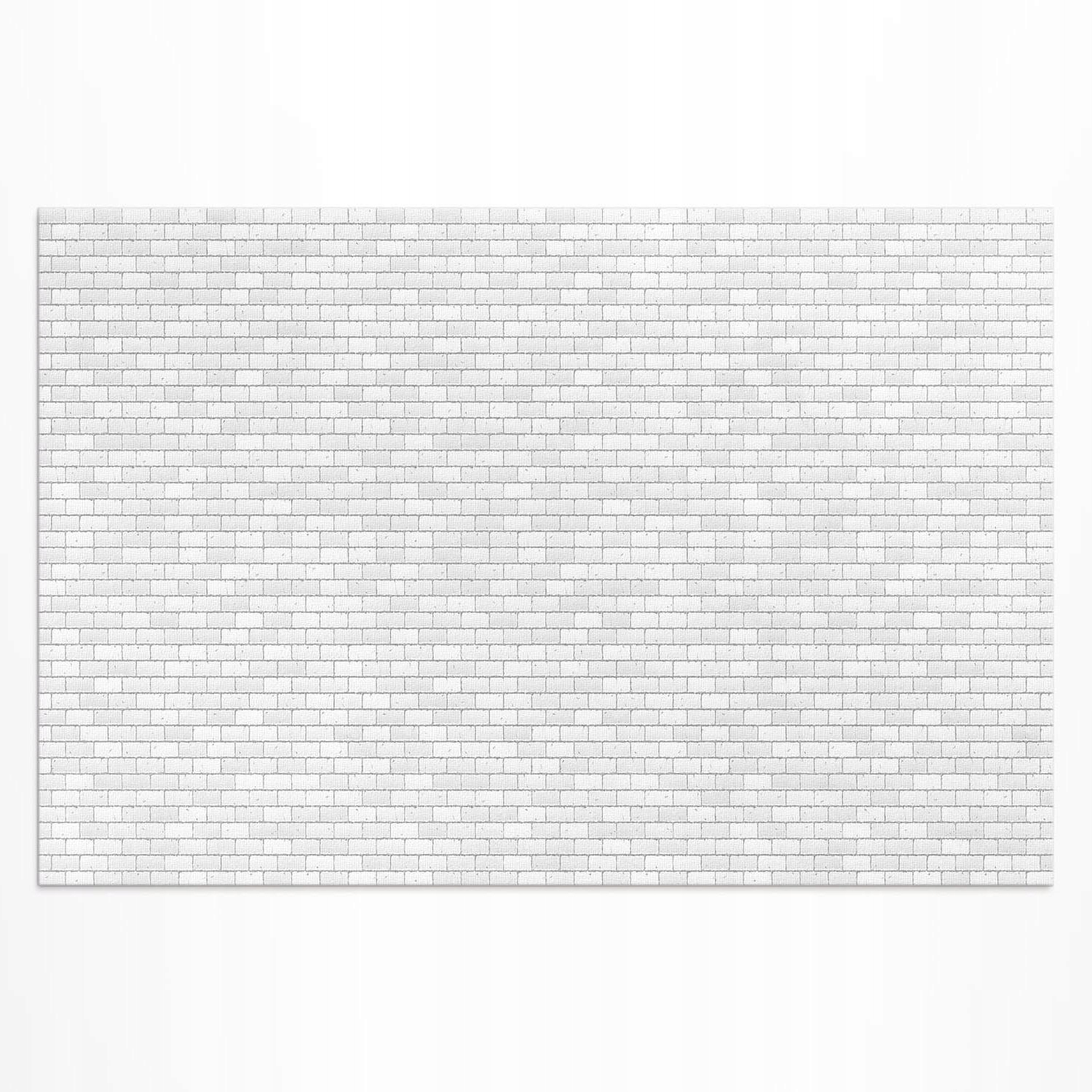 Ozdobný terasový vinylový koberec Jasná tehla elegantná mozaika 225x150 cm