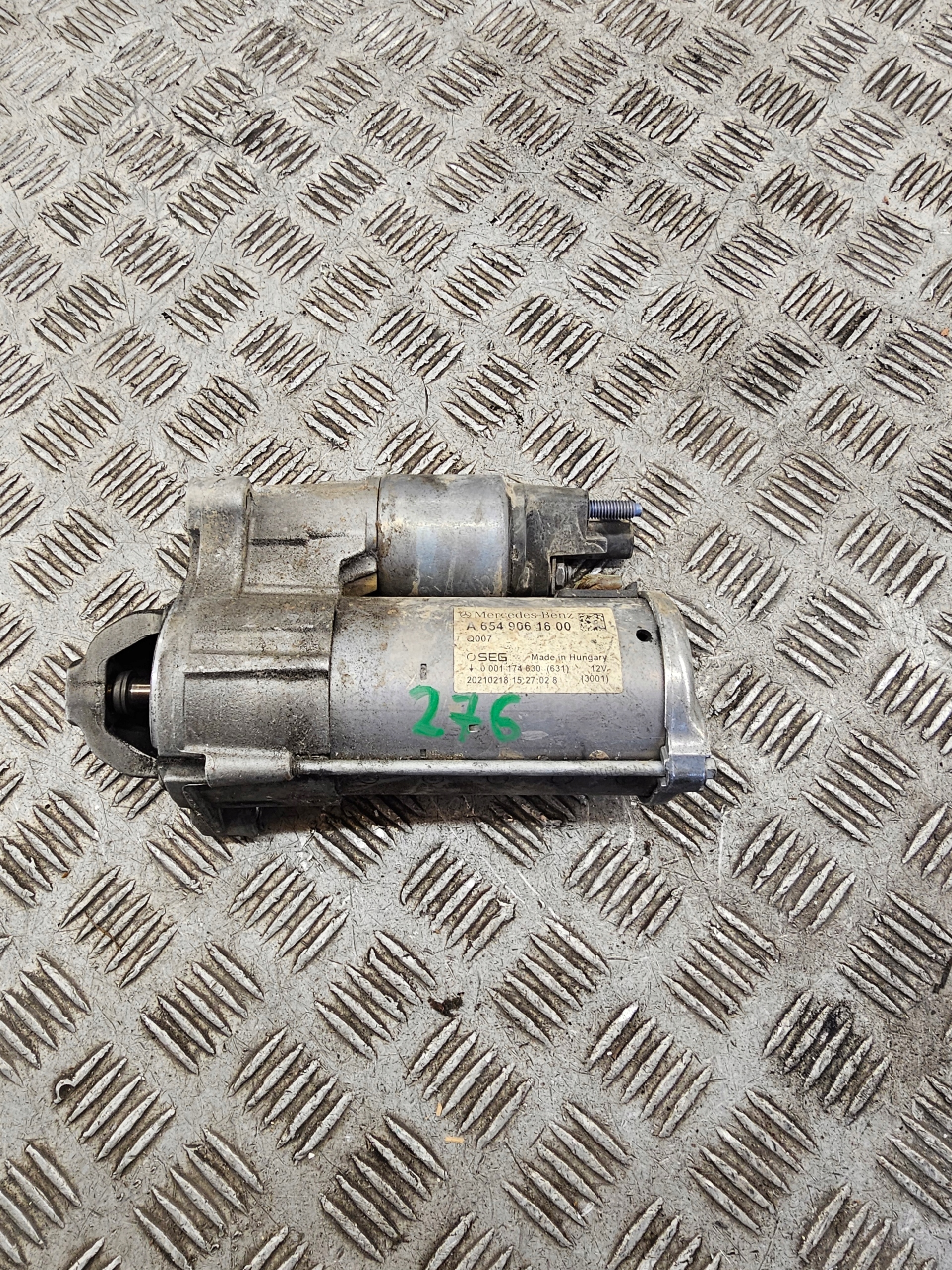 starter MERCEDES GLC W253 2.0CDI A6549061600