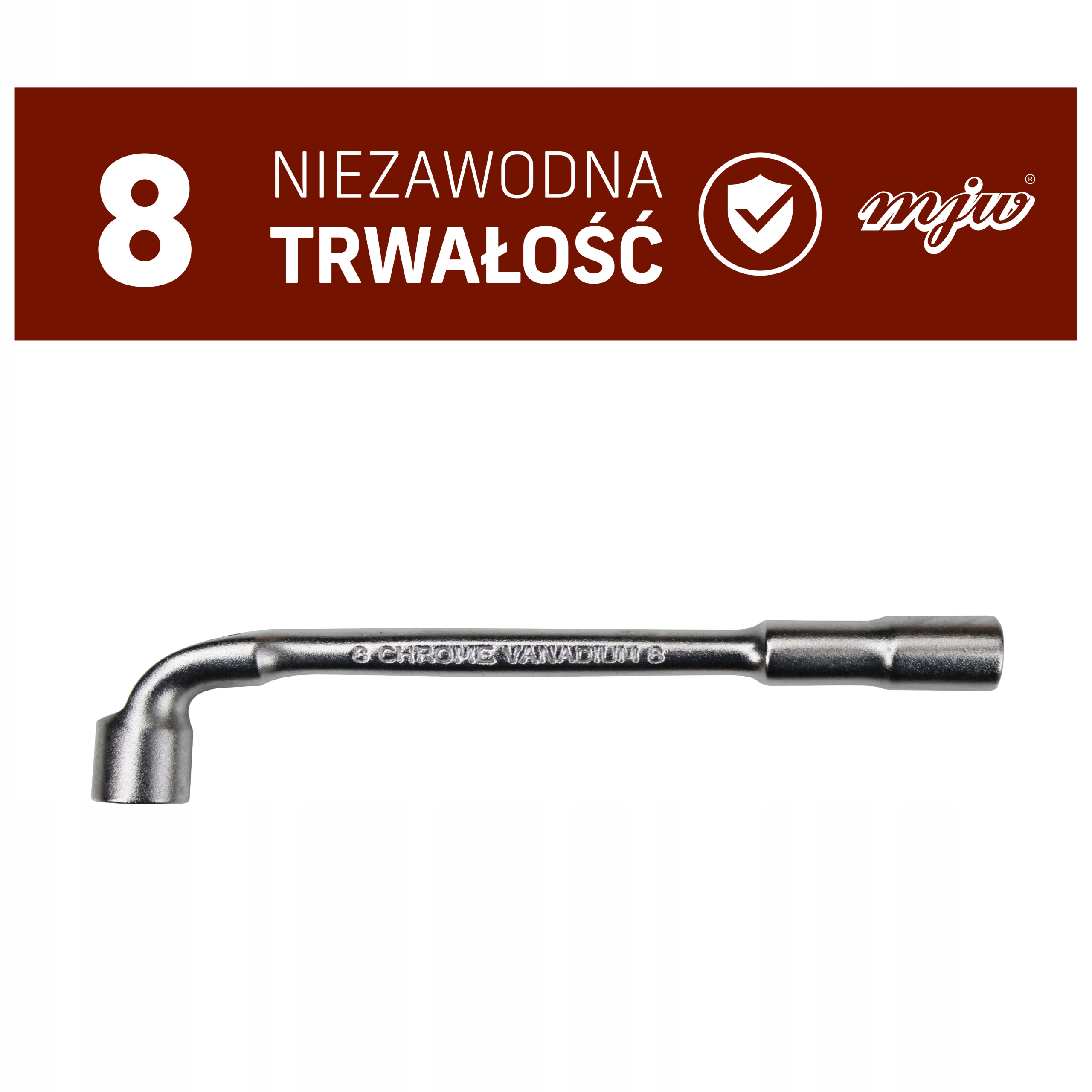 

Klucz fajkowy przebity przelotowy 8 mm Mjw