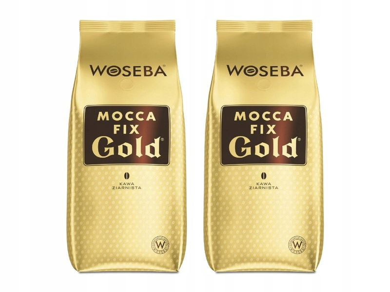 Kawa ziarnista Woseba Mocca Fix Gold 2 x 1 kg