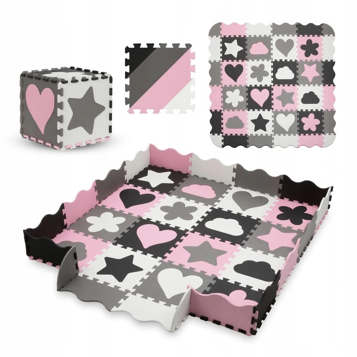 

Puzzle Piankowe XXL Kidwell Happy Mata Edukacyjna