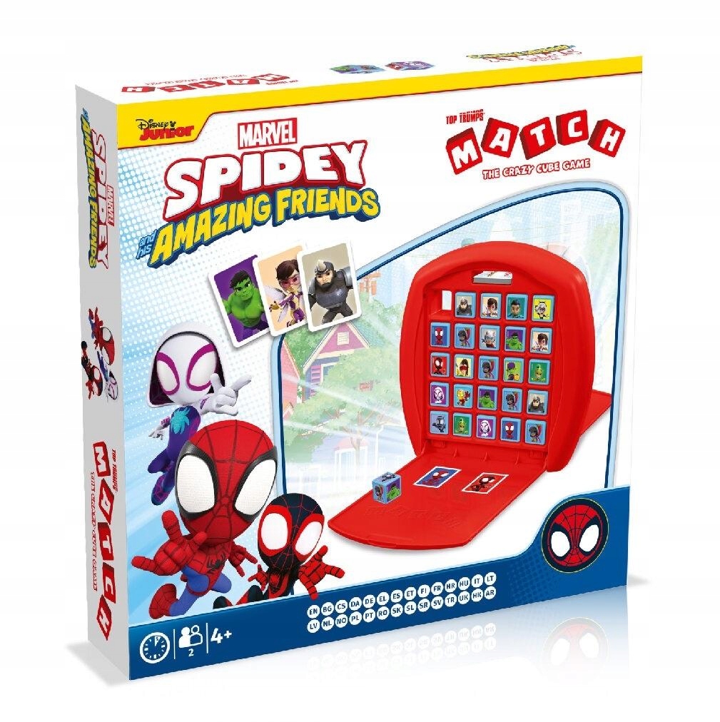 Match Spidey & Friends Logiczne Gry Edukacyjne Dla 5 Latka Zabawa Lux