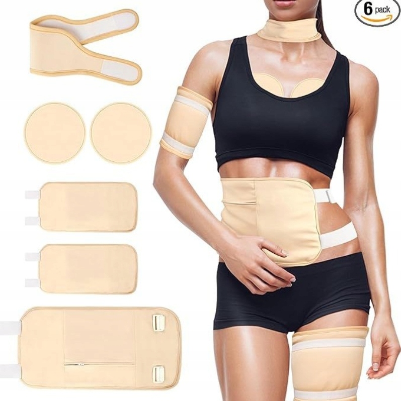 ZESTAW OKŁADÓW Z OLEJEM RYCYNOWYM