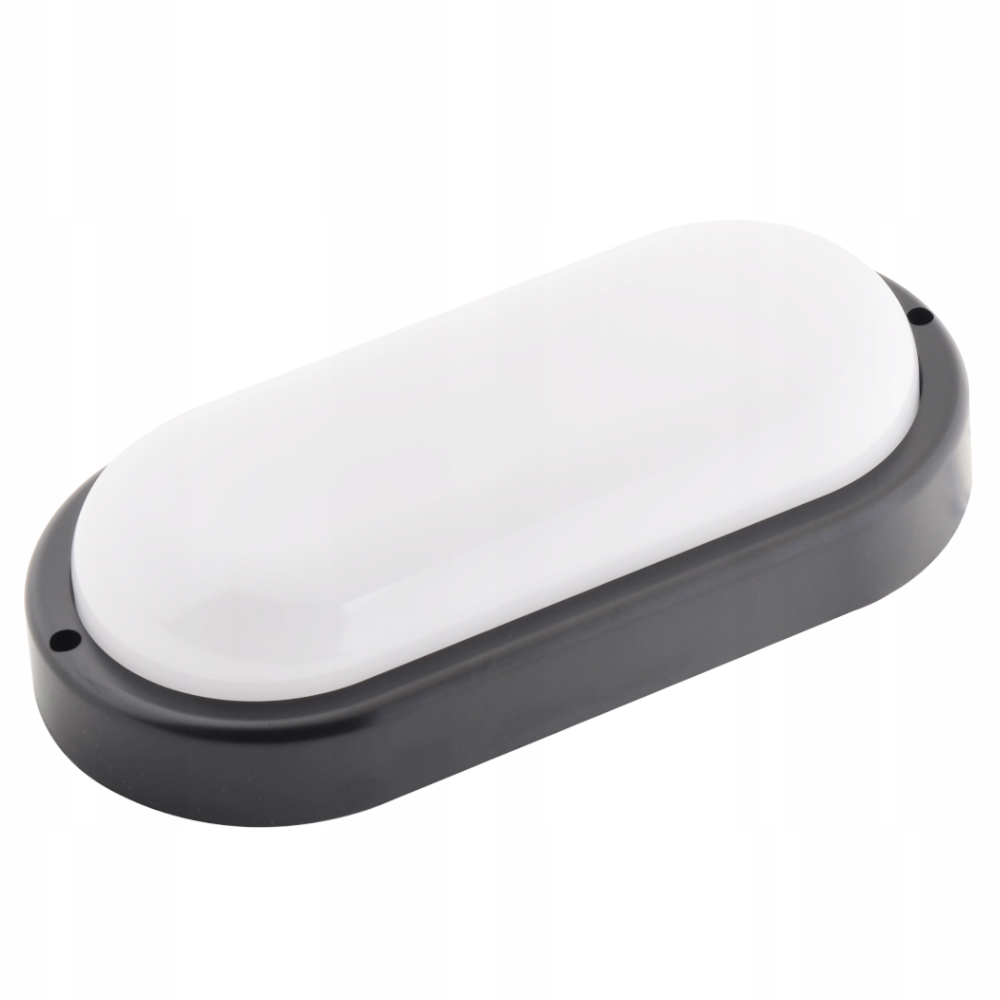 Plafon DIOLED 23 x 10,4 cm czarny