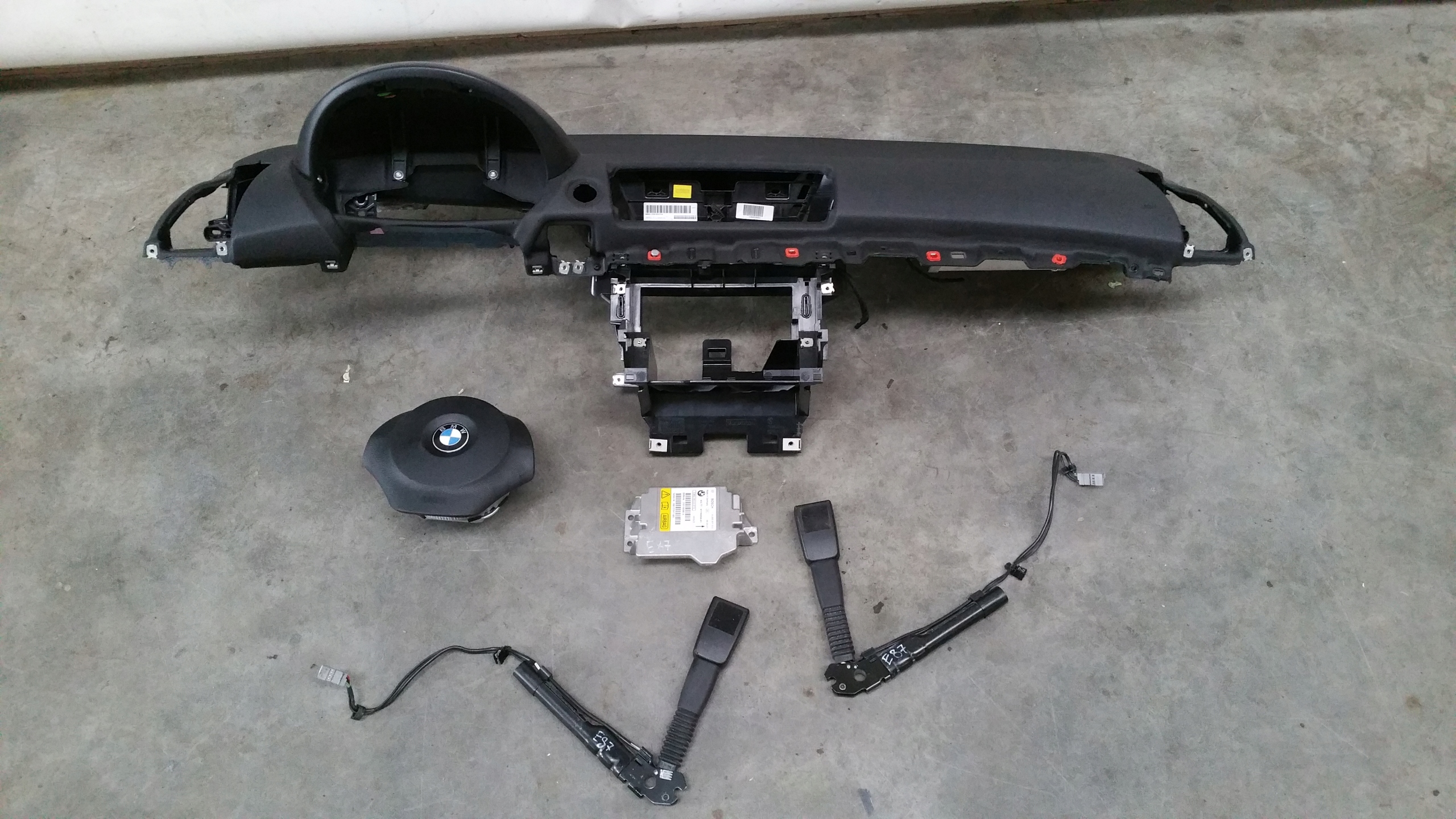 console adjusters airbags sensor kpl BMW E87 116i