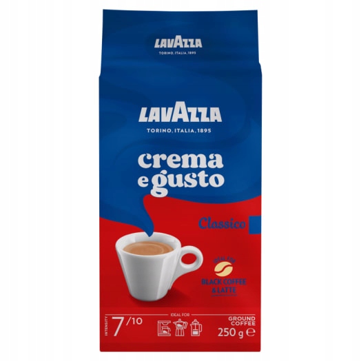 Levně Lavazza Mletá káva Crema E Gusto