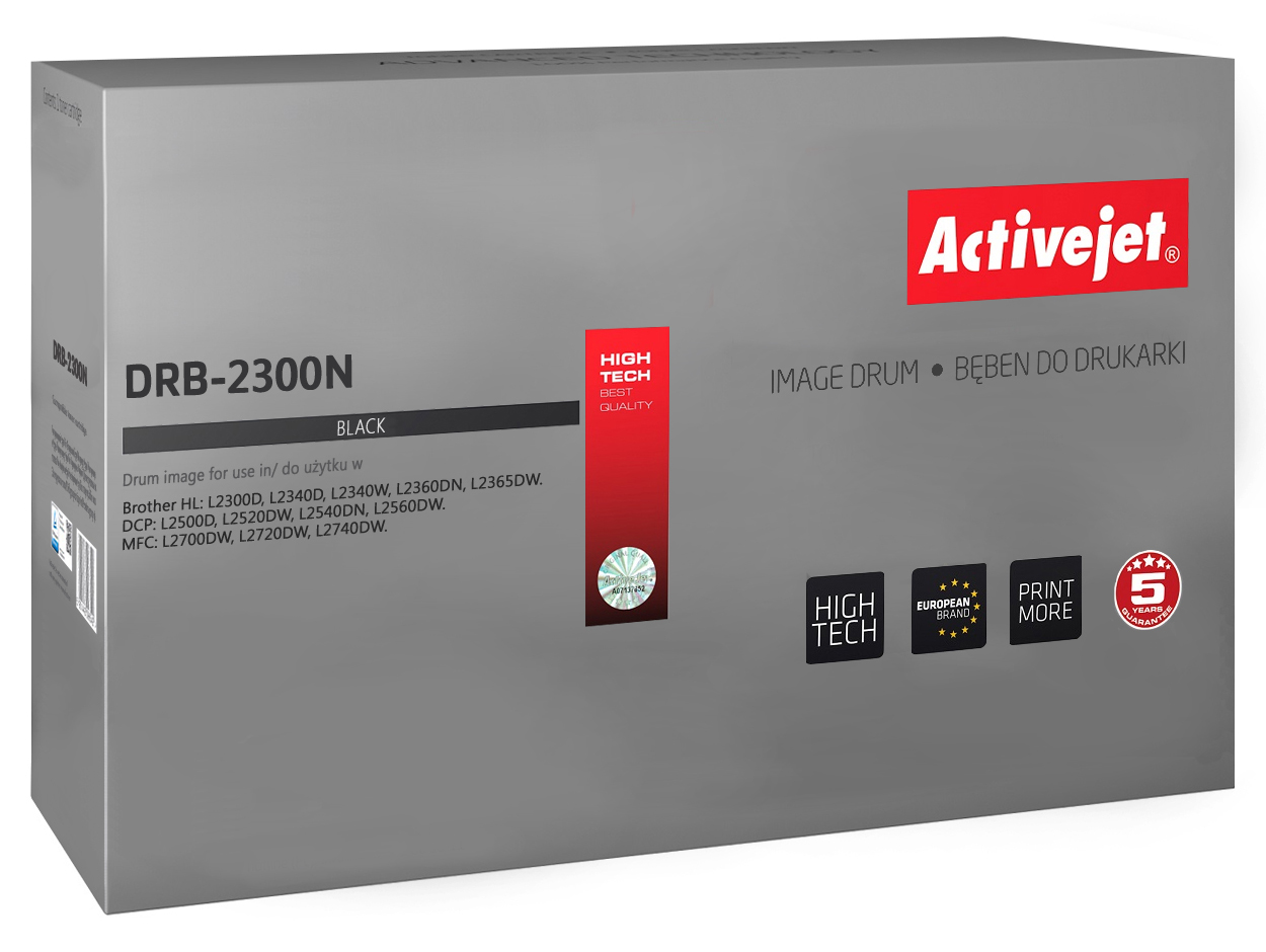 BĘBEN ACTIVEJET DR2300 DR-2300 DO BROTHER HL-L2300D MFC-L2700DW DCP-L2520DW EAN (GTIN) 5901443097808