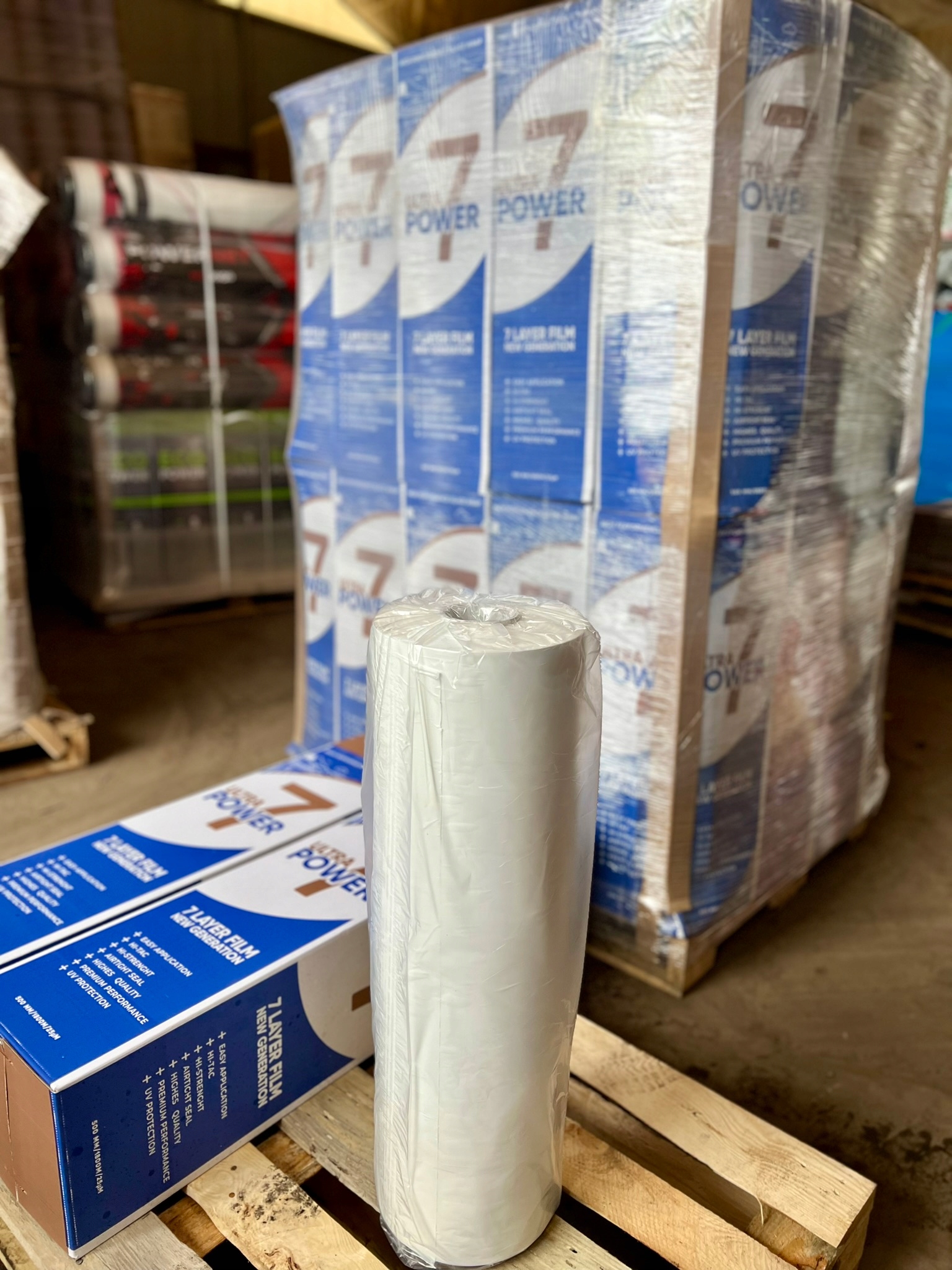 MEGA DŁUGA Folia do sianokiszonki 750 1900m ULTRA POWER 7-warst WYDAJNA XXL Długość 190000 cm