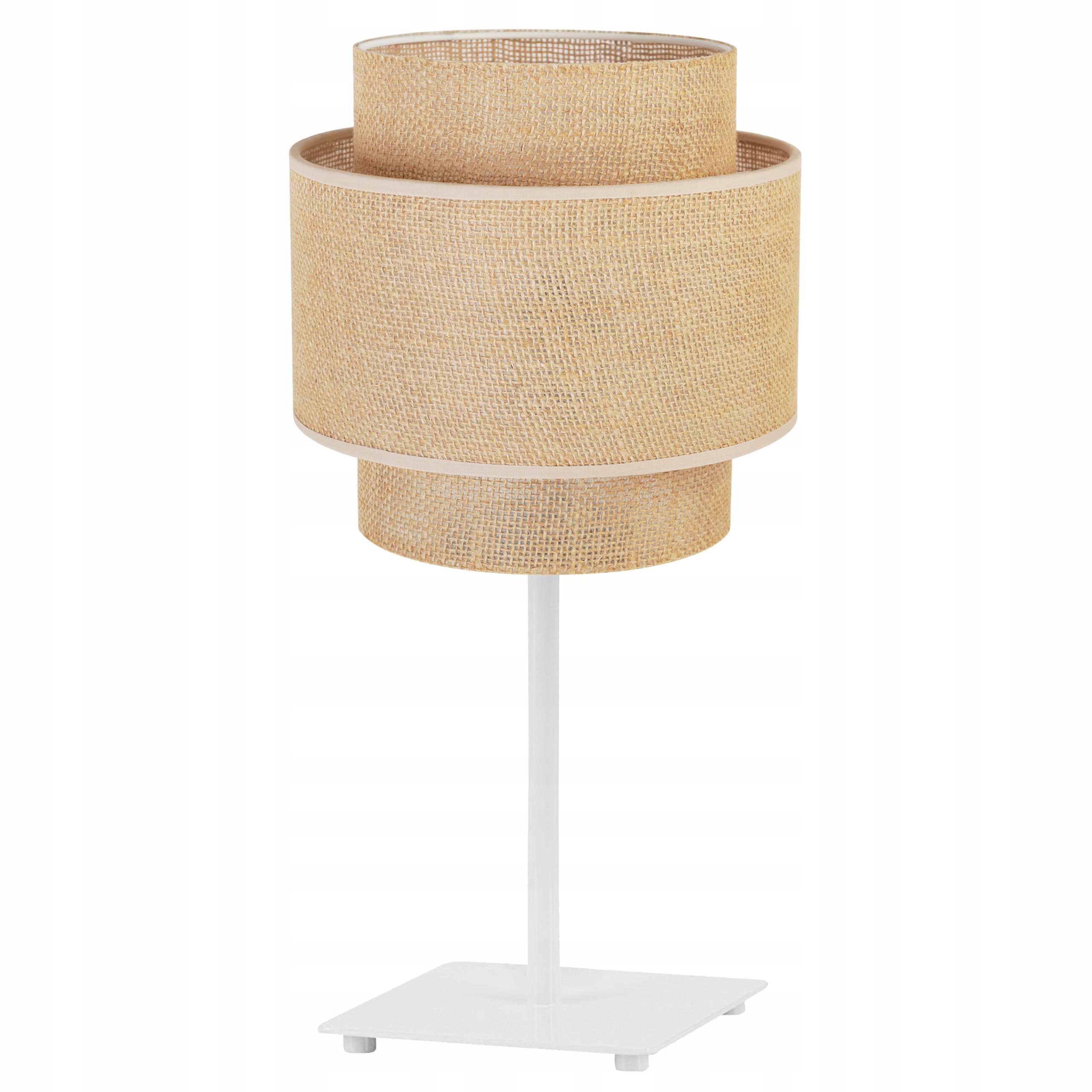 

Lampa Stołowa Nocna Abażur Boho Juta 20 CM