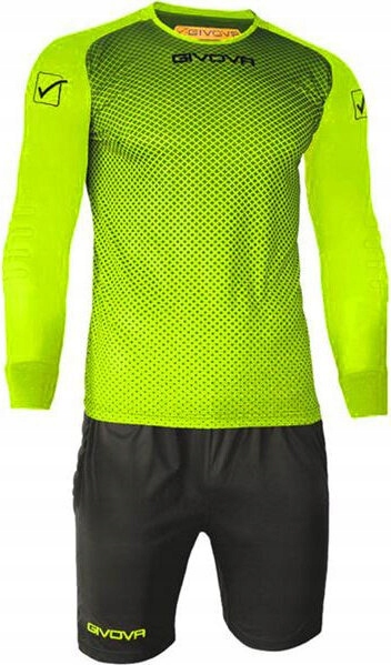 Brankářský Komplet Givova Kit Manchester Fluo Žluto-černý KITP00 XL